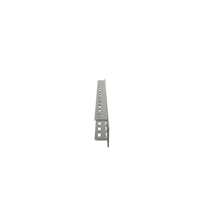 DeskPi Rackmate Accessories 10inch 12 Port Blank Keystone Patch Panel, Cable Management Rack for T0/T1/T2 Server Cabinets