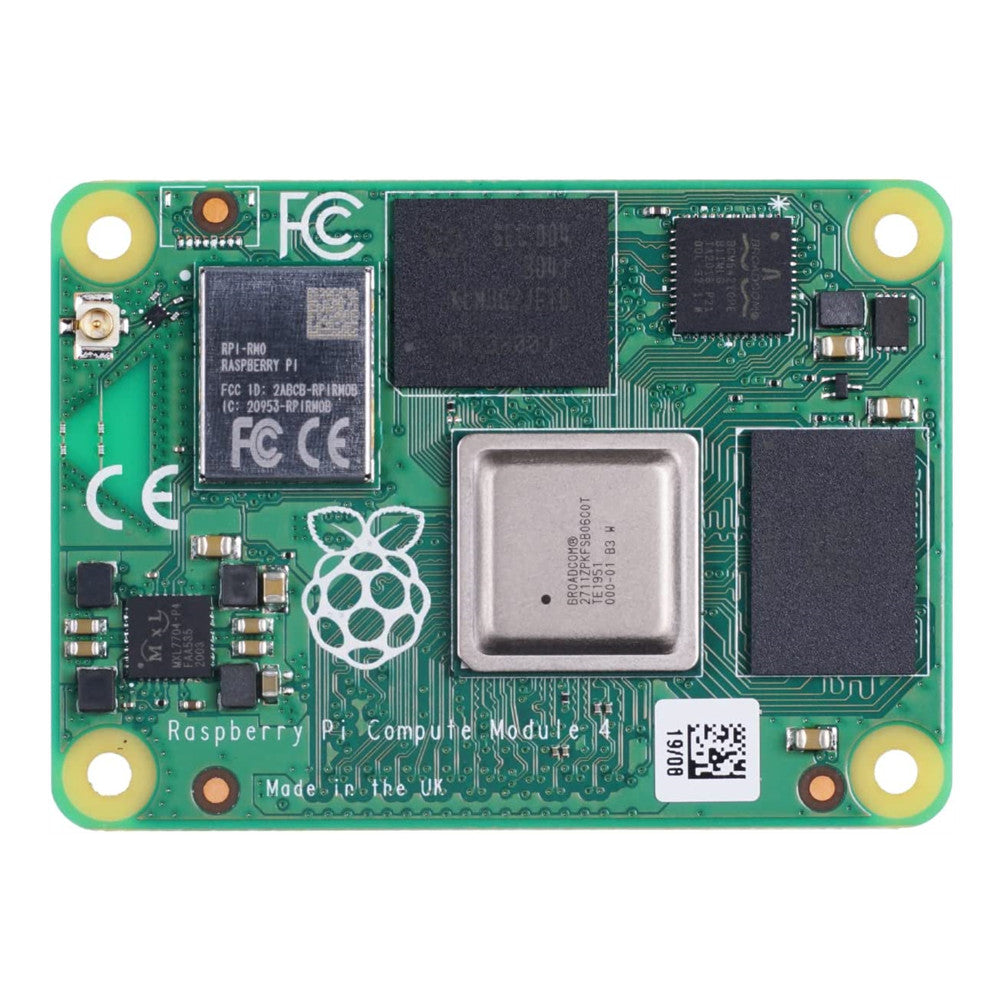 CM4108032, Raspberry Pi CM4 8GB RAM 32GB eMMC, 2.4/5.0GHz Wi-Fi & Blue ...