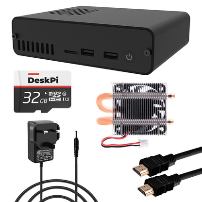 DeskPi Pro Set-top Box with Accessaries Kit