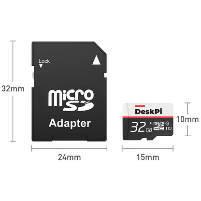 DeskPi 32G Micro SD Card preload Raspberry OS with driver