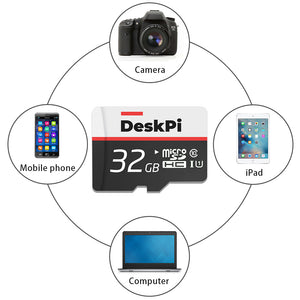DeskPi 32G Micro SD Card preload Raspberry OS with driver