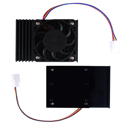 5V Cooling Fan PWM Speed Adjustment with Aluminum Heatsink for DeskPi Nano